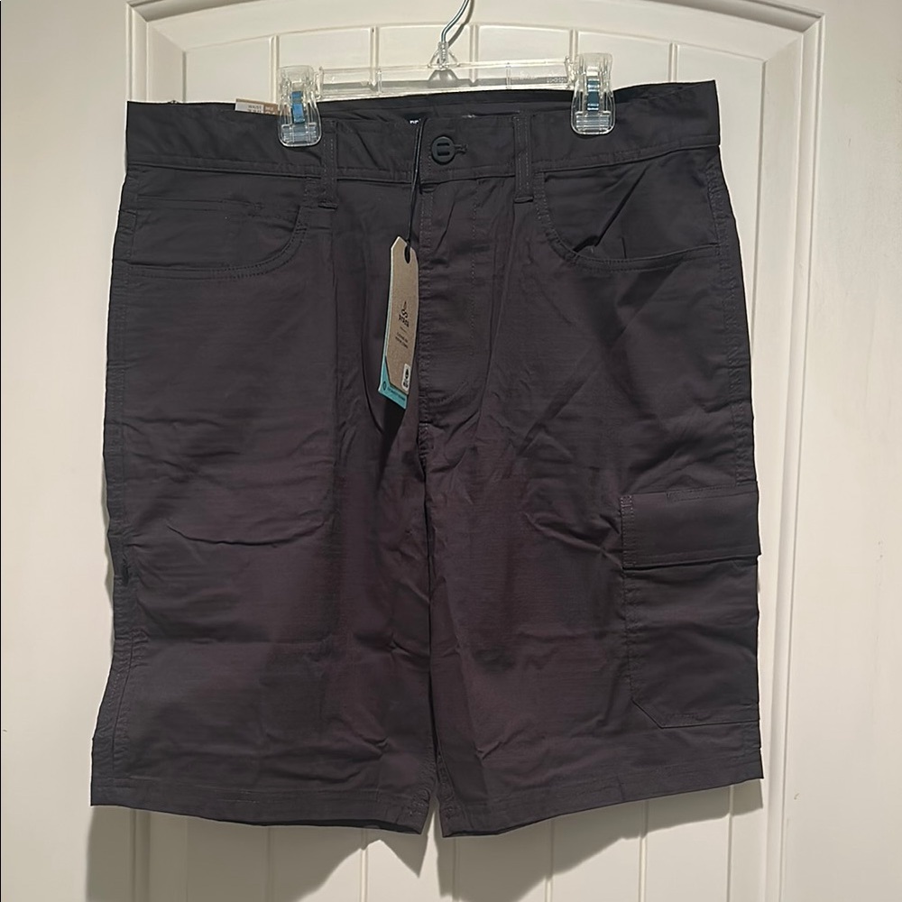 Prana Cargo Shorts Charcoal